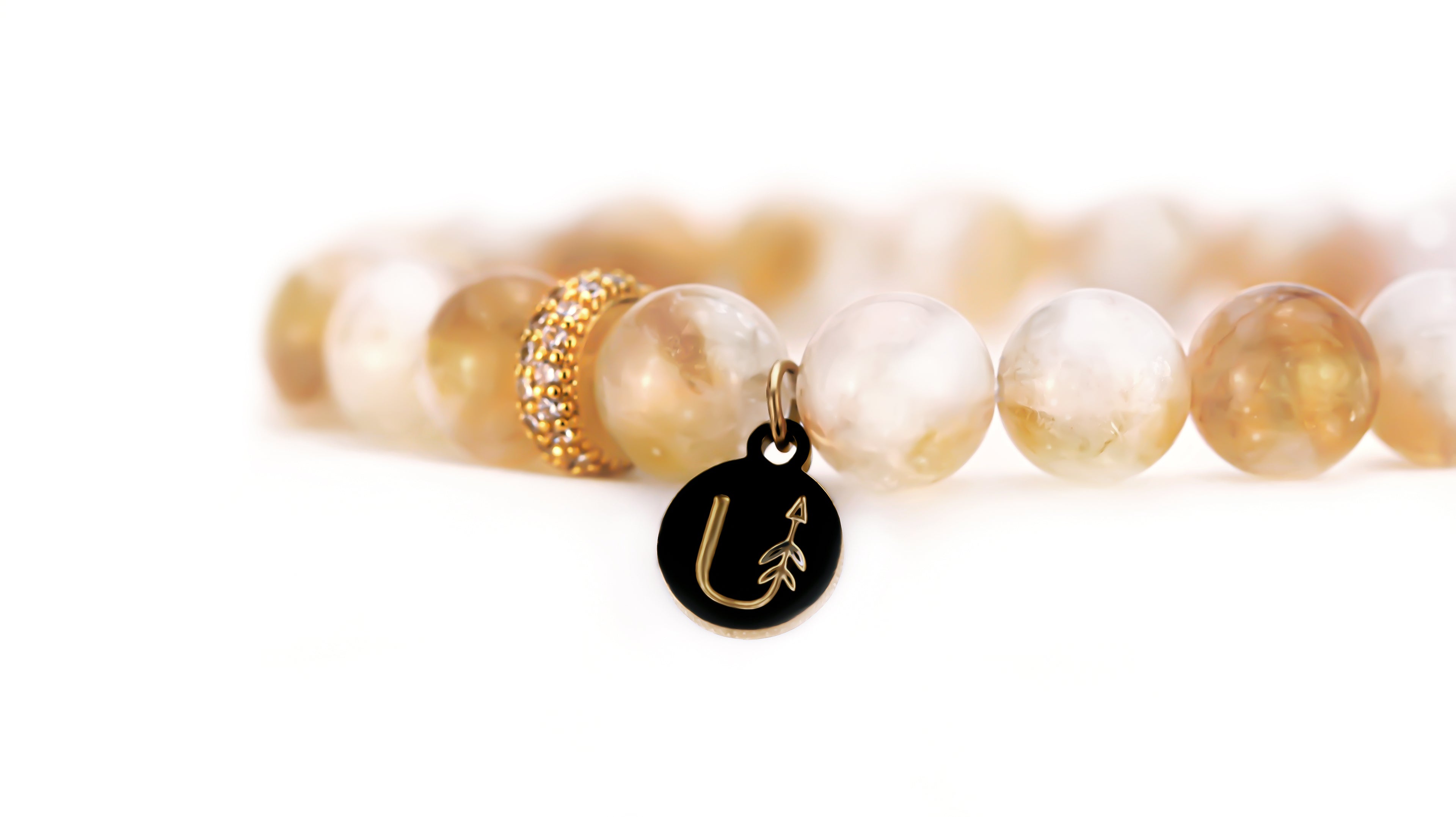 bliss bracelet - citrine
