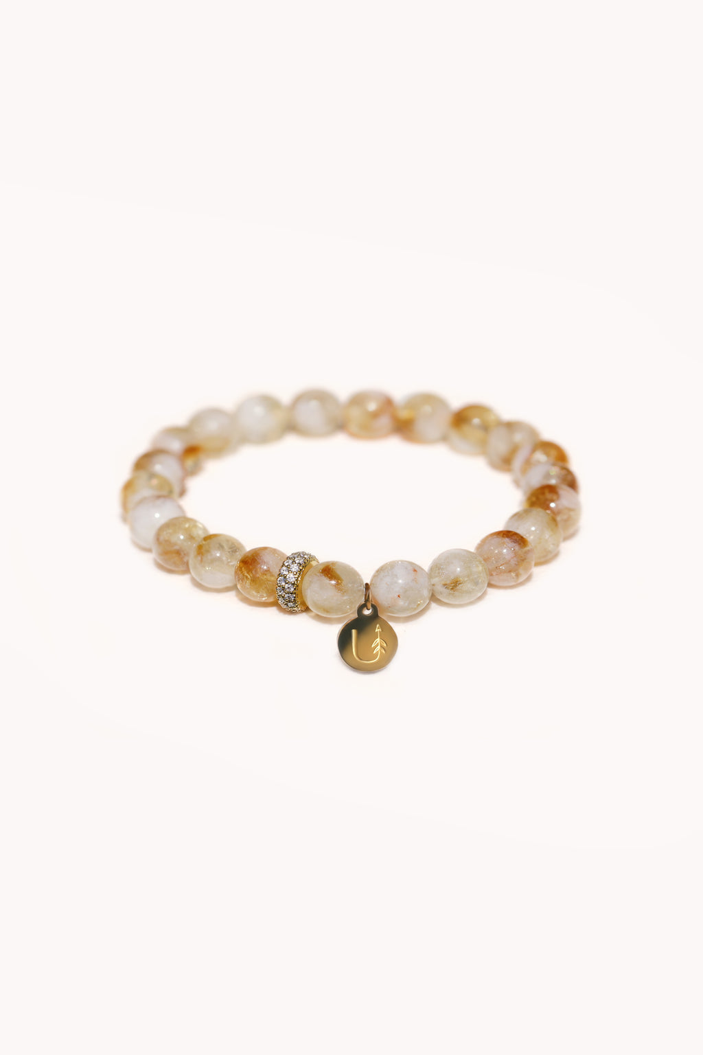 bliss bracelet · citrine