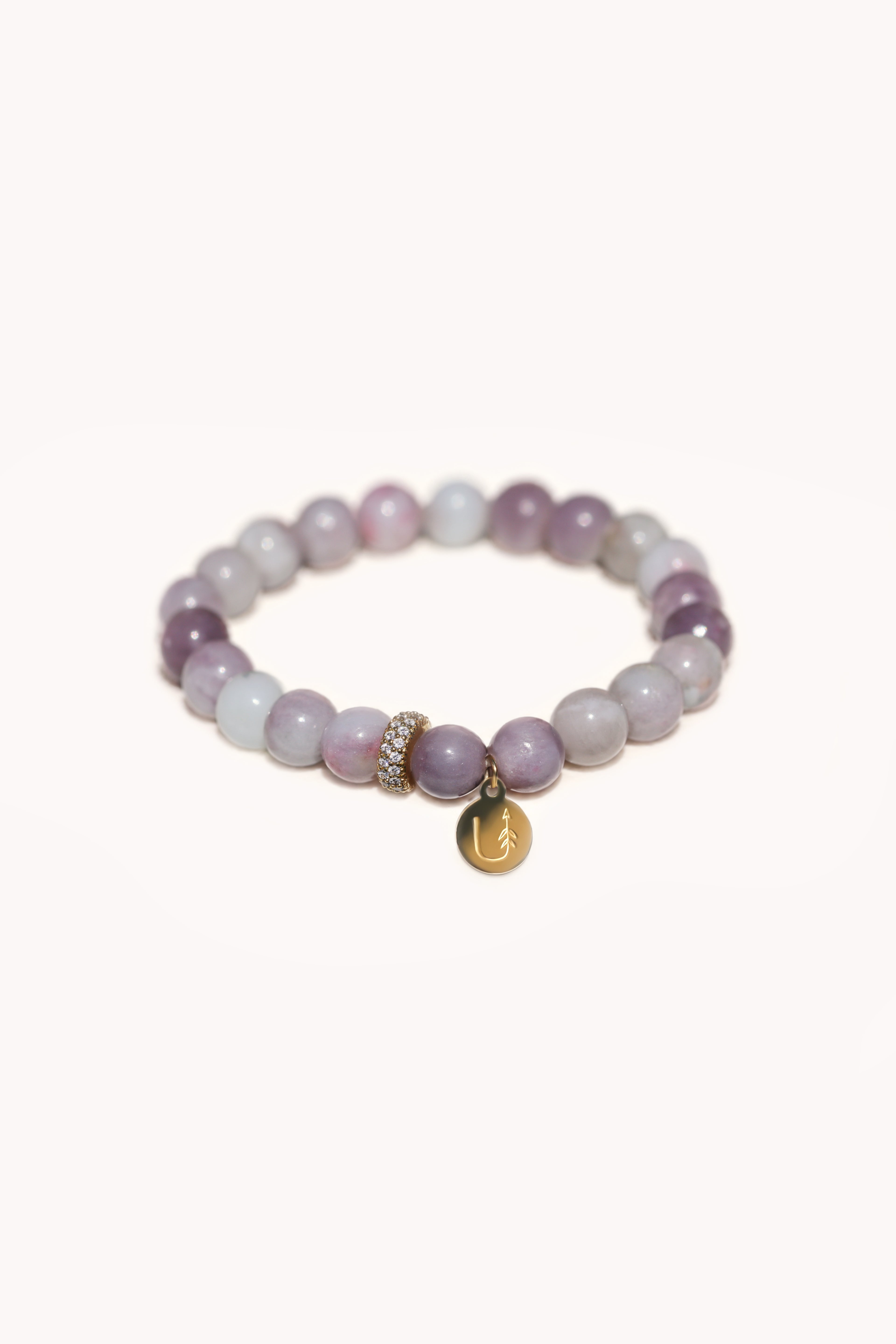 serene bracelet · kunzite