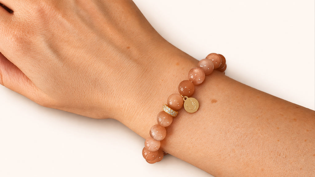 signature bracelet · sunstone