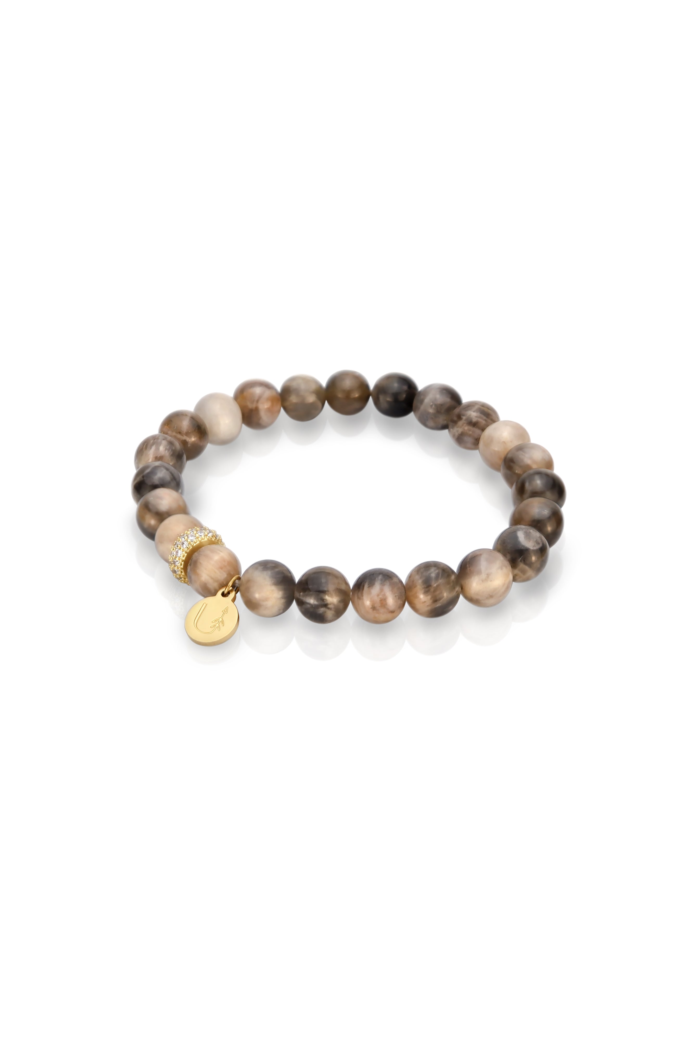 signature bracelet - black sunstone